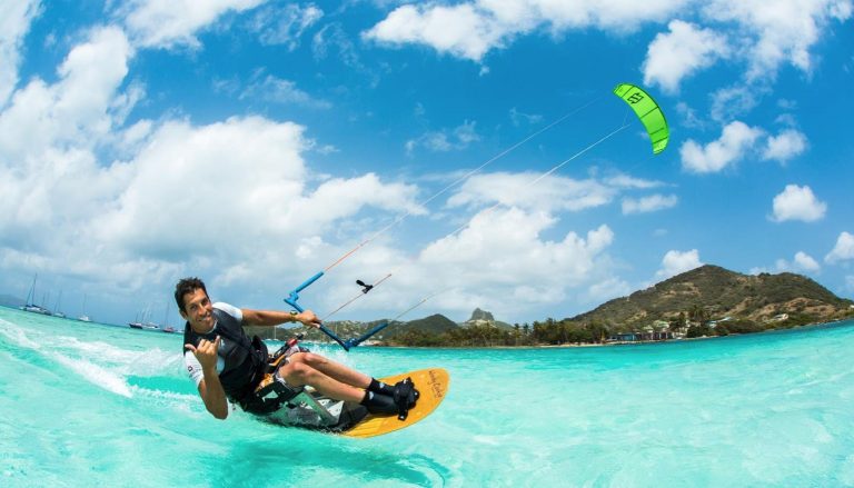 Kitesurfing has No Limits - JT Pro Center Union Island