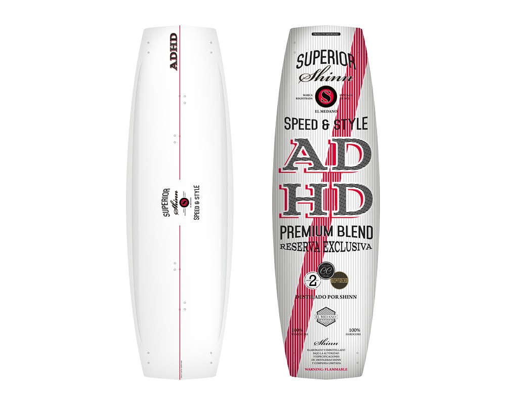 Top and bottom deck of the ADHD Rum!