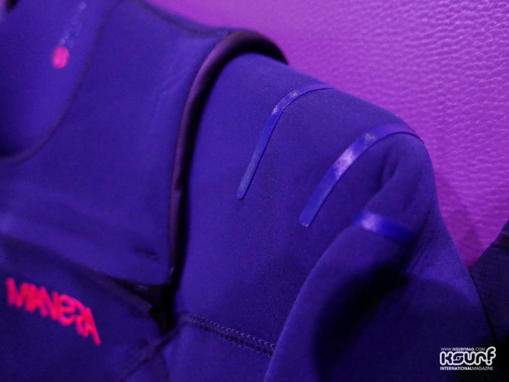 This is a "Hanger Tolerance" print, designed to stop the suit stretching when it is hung up, it's all about the details!