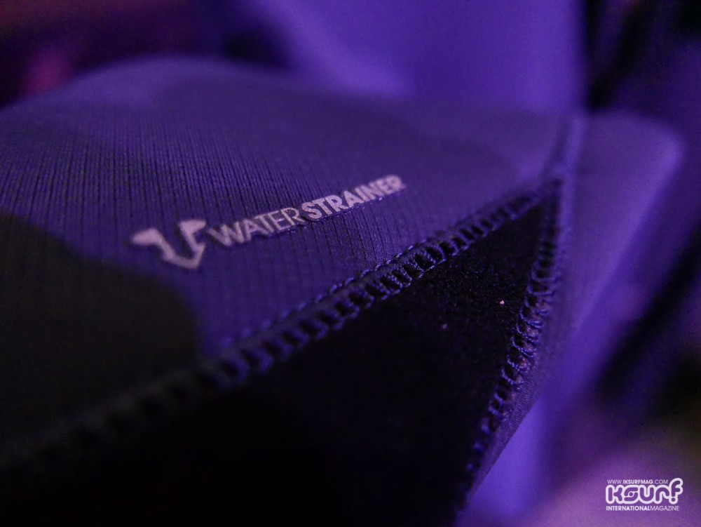 Water Strainer legs help to flush water out if it gets in...