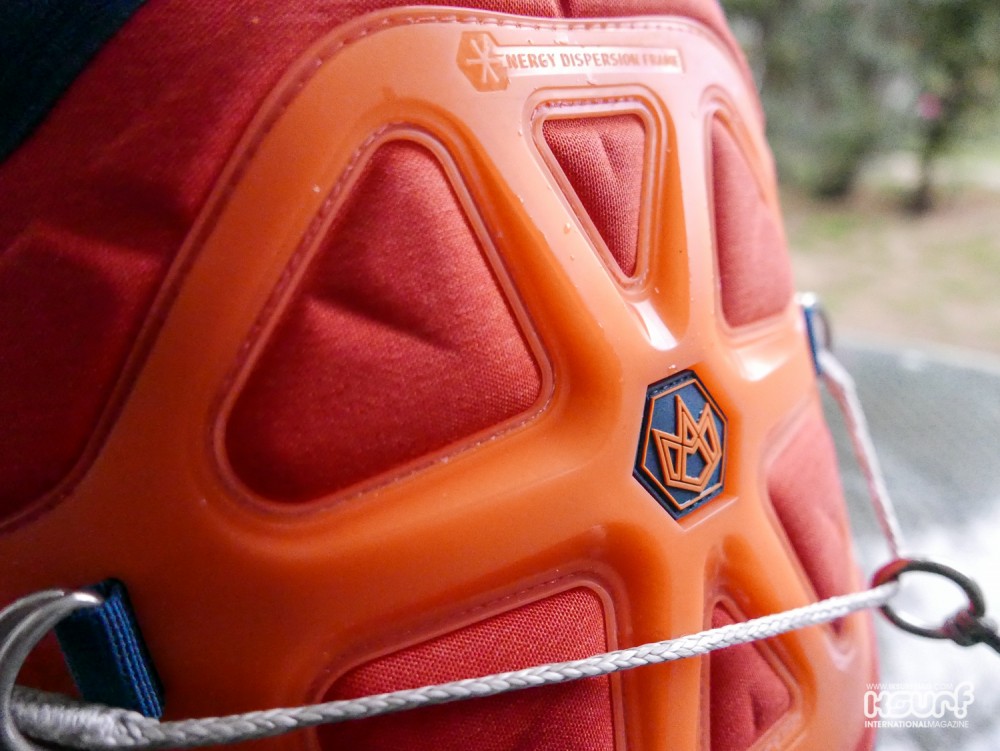 Close up of the Energy Dispersion Frame...