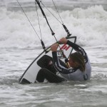 Kitesurfing Technique - Toeside Surfboard Water Start