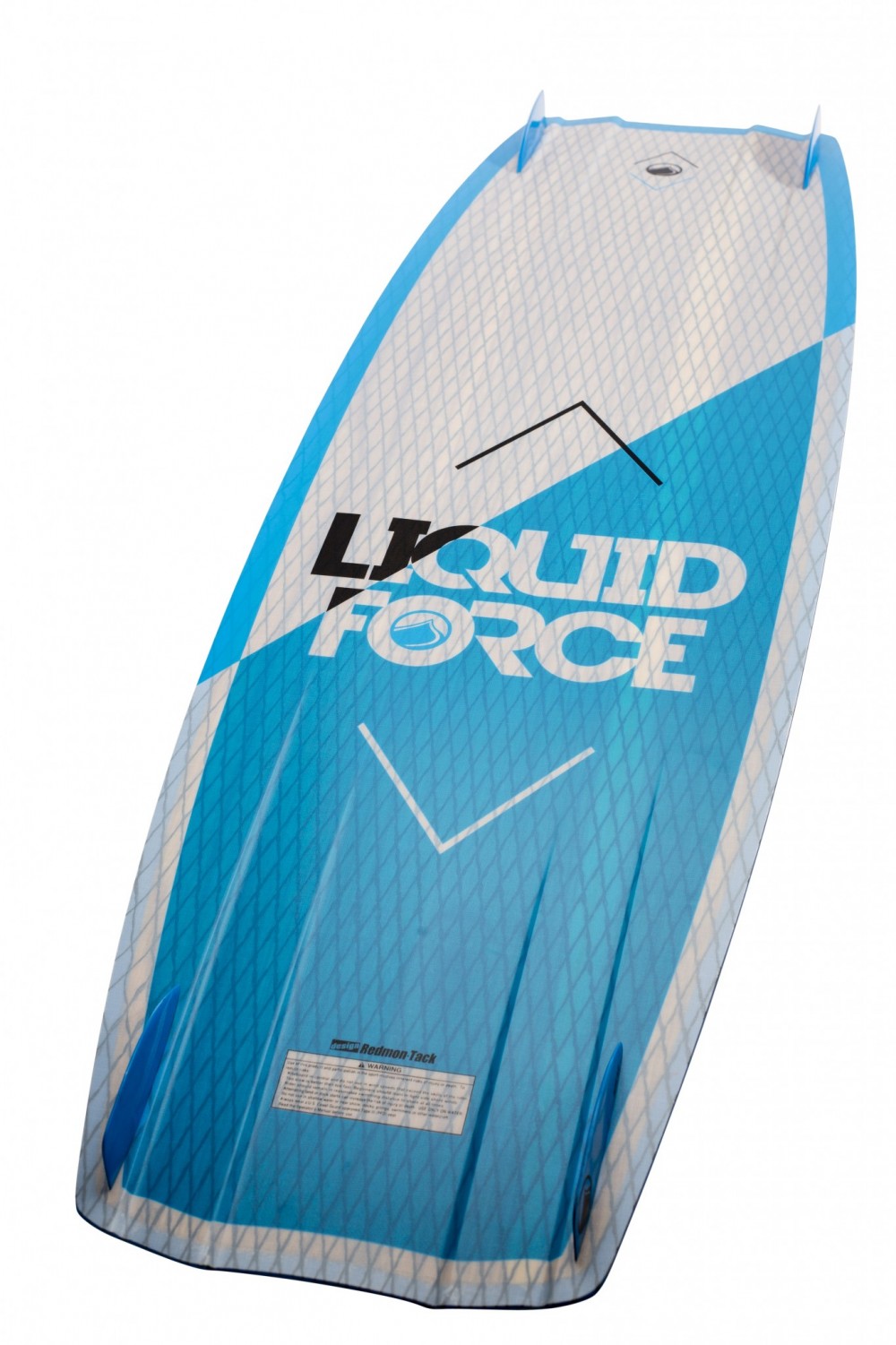 Check out the medium rocker line and quad channeled tips of the Element up close.