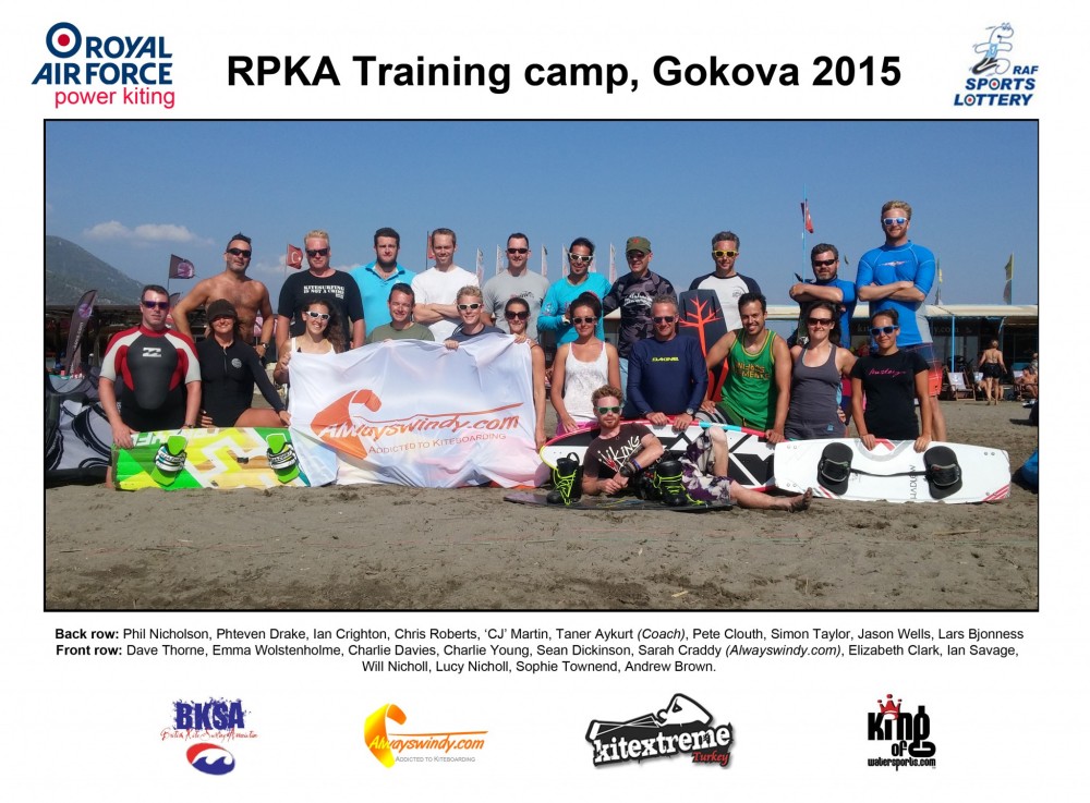 The Royal Air Force Power Kiting Association.