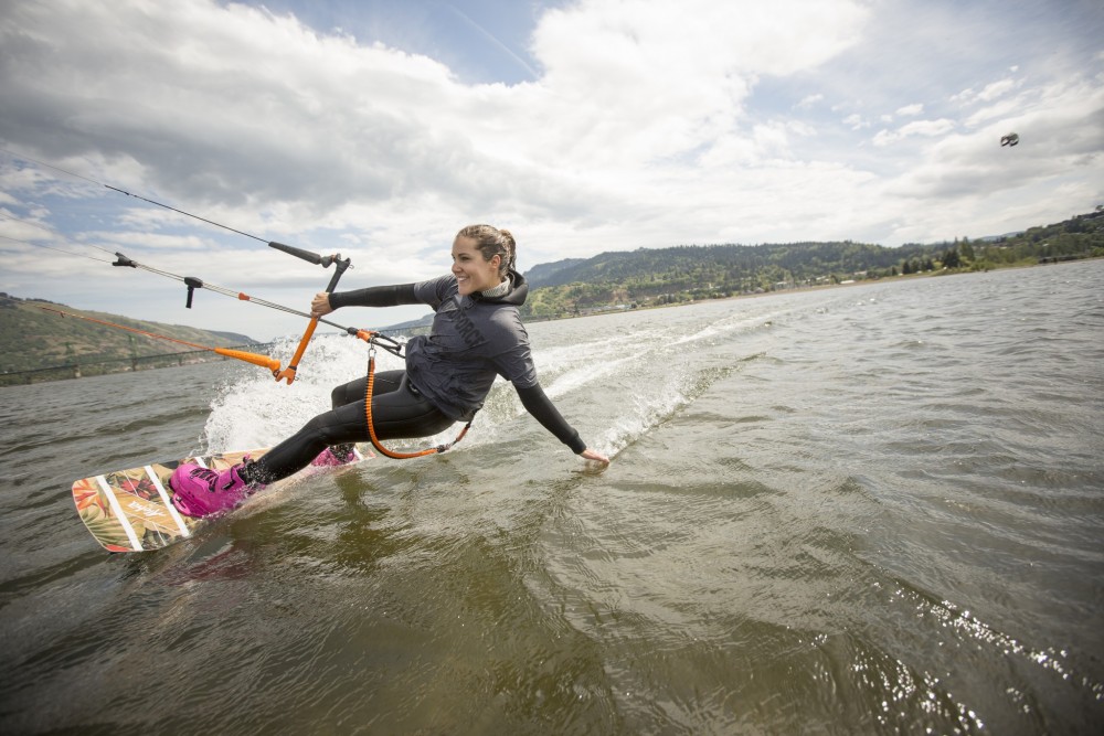 Sensi Graves cruising on the all-new Aloha!