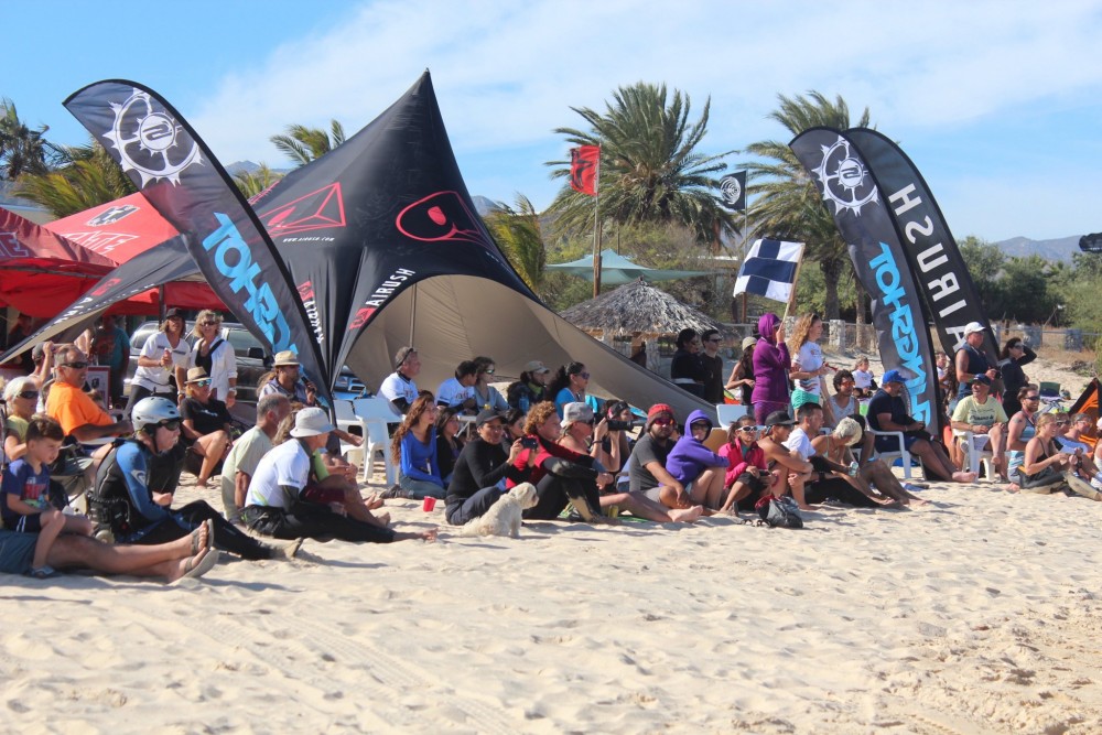 Spectators stay out of the sun at last year's WINDFEST.