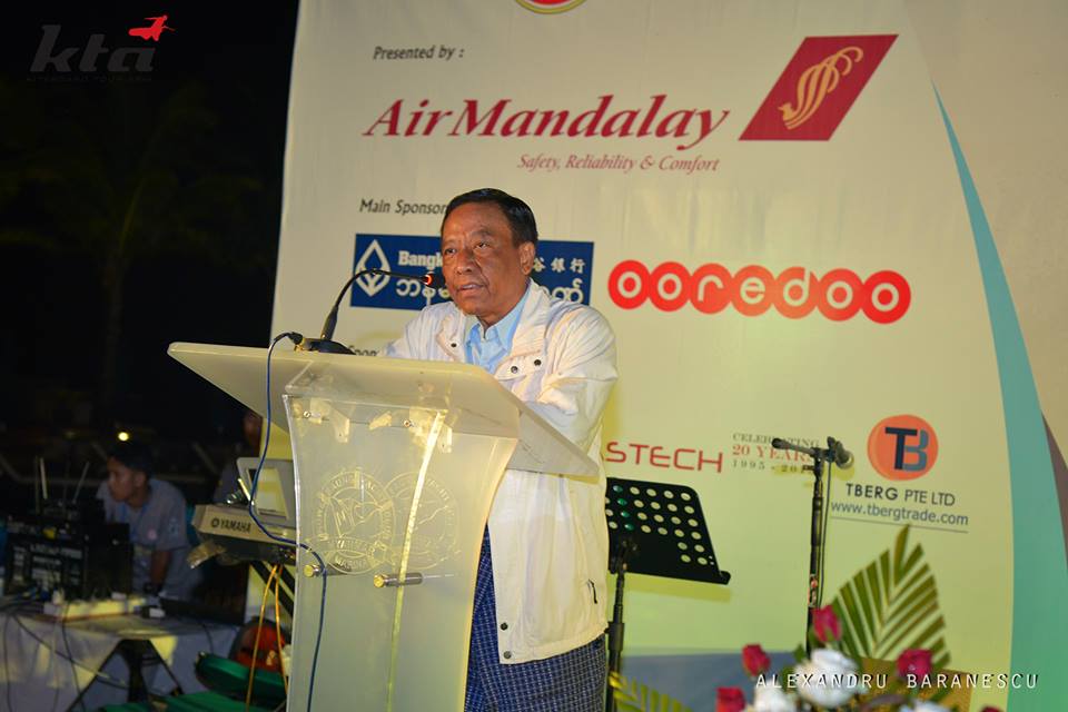 Myanmar Minister of Tourism.