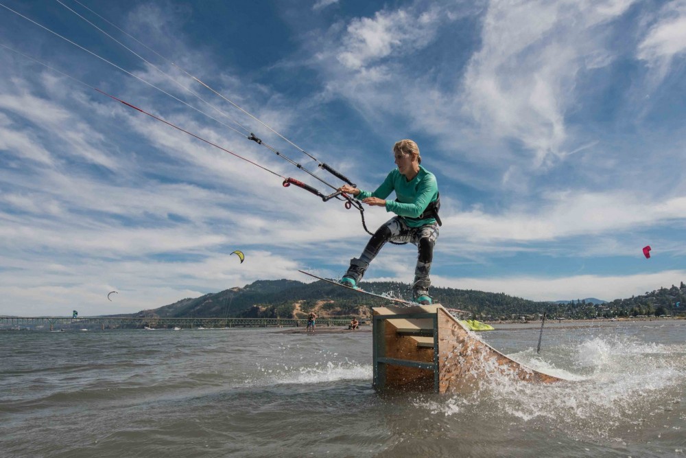 Laura Maher, Lighting up the Oregon sky.