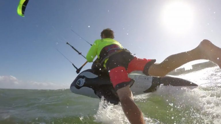 Kiteboarders Ride Whales