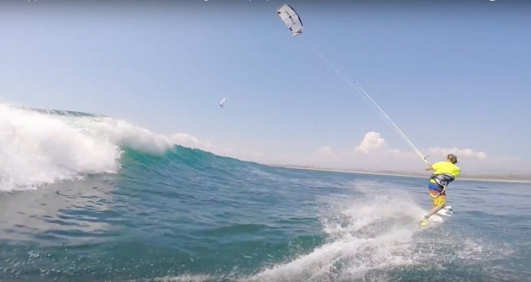 Philipp Zach & Sofia Moraes Kitesurfing in Bali (HD)