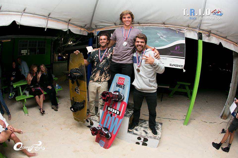 Men's freestyle podium.