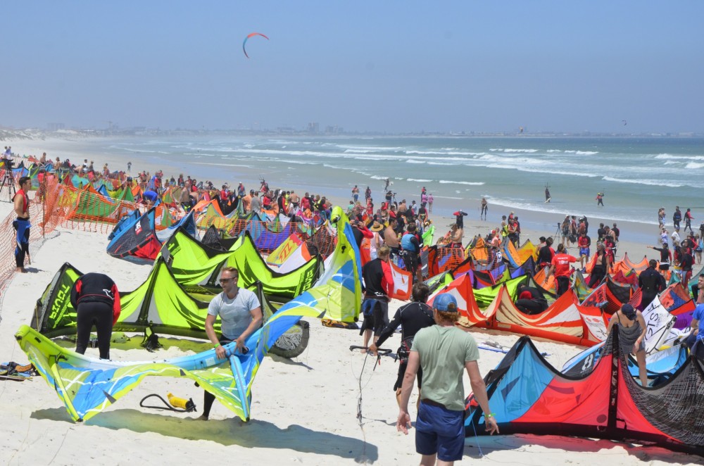 It's official, Cape Town is in the Guinness Book of World Records, for hosting the largest parade of kite surfers.