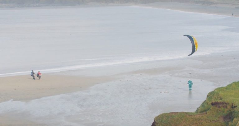 Storm Imogen Hits Cornwall UK