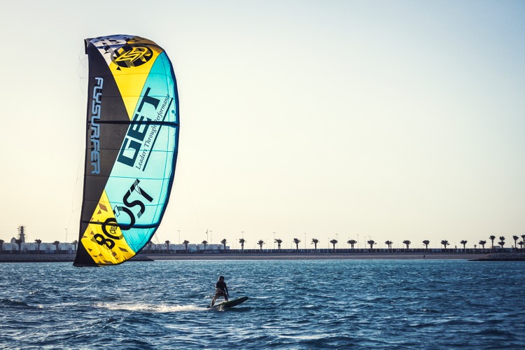 Anke is no stranger to long distance kite missions.