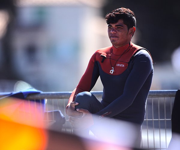 Carlos comes from a family of athletes.