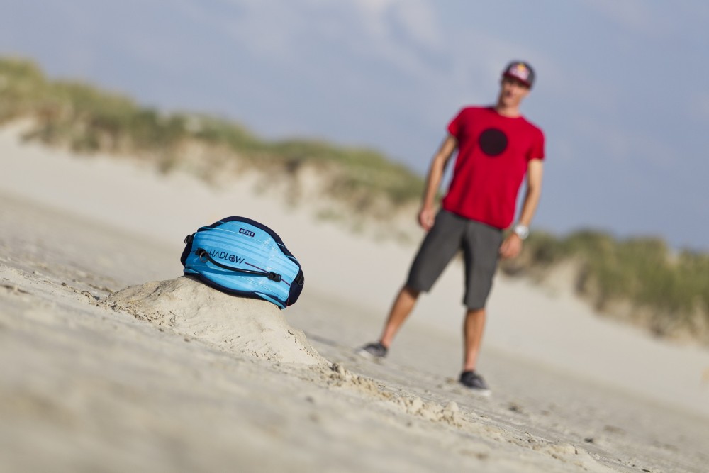 Aaron is proud to stand behind his first pro model harness.