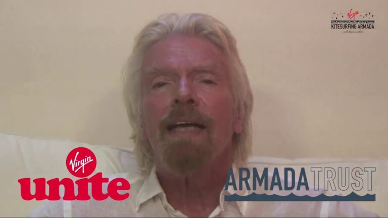 Sir Richard Branson invites everyone to the Virgin Kitesurfing Armada Festival!