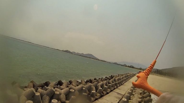 Peir Jump Challenge, Ninh Chau Bay, Vietnam