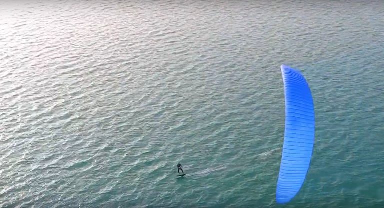 Phantom 4 Connor Bainbridge Kite Surfing.