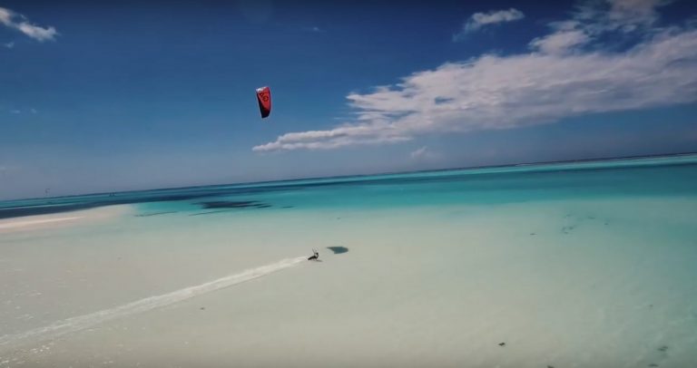 Kiteboarding in Zanzibar