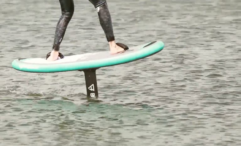 Brunotti RDP Glider, Worlds First Inflatable Kiteboard.