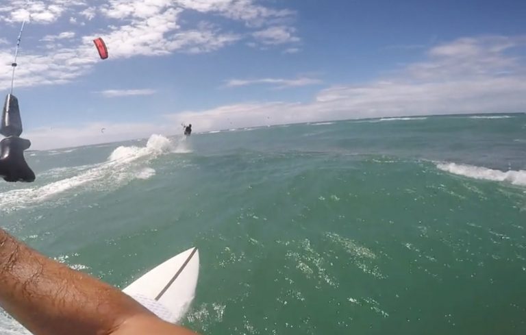 Dido From Kite Beach Cabarete Shows You That One Leg Can't Stop You From STRAPLESS Kitesurfing!!!