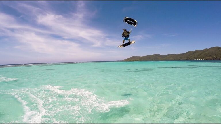 GTS4 in Roatan, Honduras (Philipp Zach Kitesurfing) HD