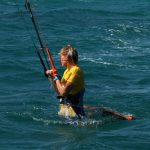 Kitesurfing Technique - Board Behind Waterstart