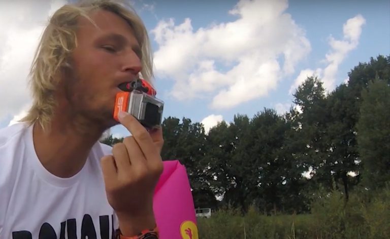 Gopro Mouth Mount - SP Gadgets - How To Use It  _ # BOUCH