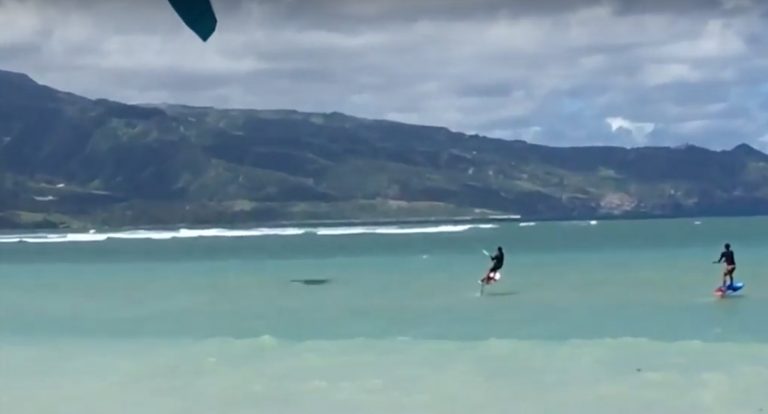 Go Foil Towing With A Kite Foil and Sup Foil Board