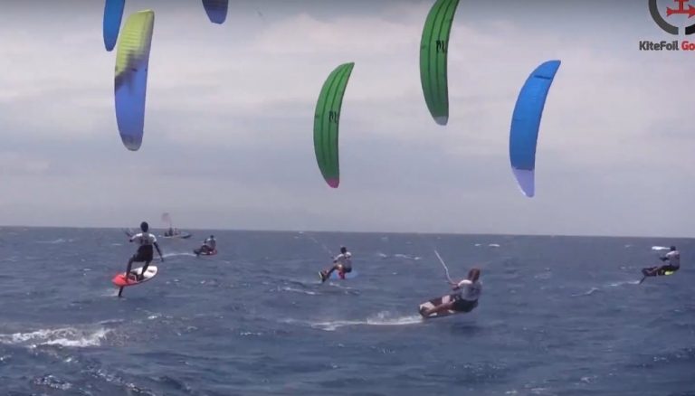 2016 IKA Kitefoil Gold Cup Finals - The Pearl - Qatar Practice Day