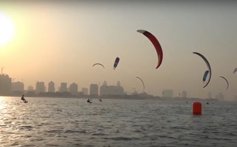 2016 IKA Kitefoil Gold Cup Finals - The Pearl - Qatar Day 1