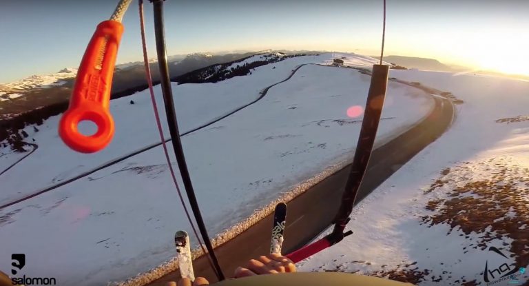 This Is Snowkiting 2016