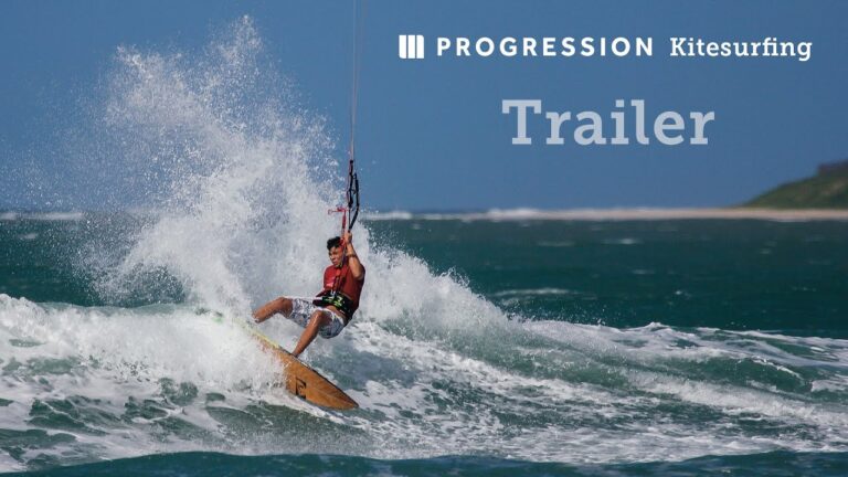 Learn to Ride Waves with a Kite - Progression Kitesurfing Instructional Video Series Trailer