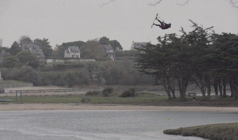 Extreme Kitesurfing In BZH