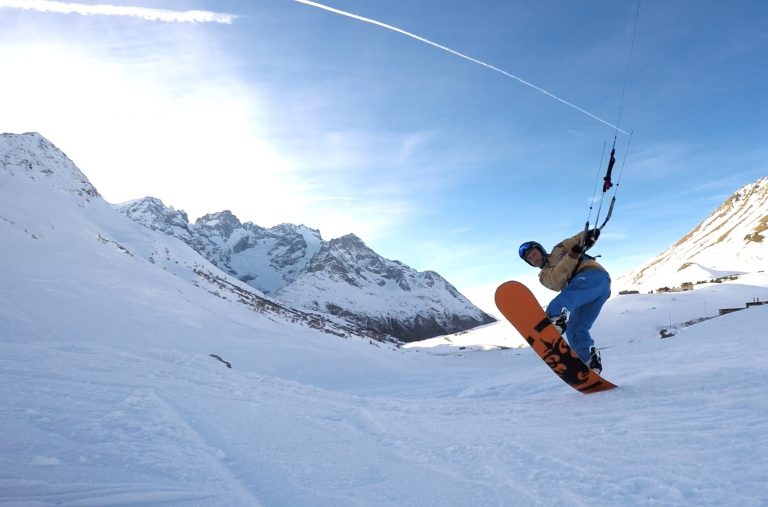 My Snowkite Daily Routine - webisode #1 - 4K