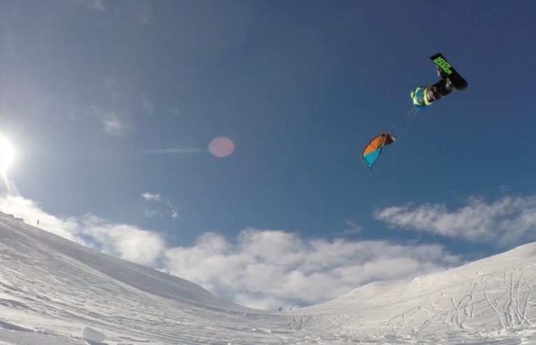 My snowkite daily routine - Webisode #3