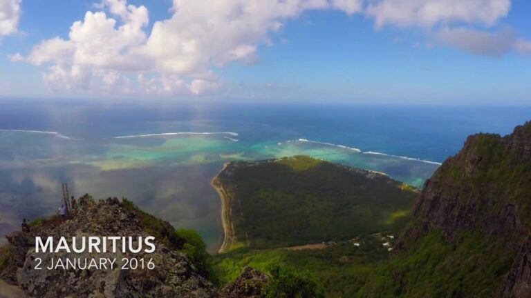 View From The Top of Le Morne Brabant