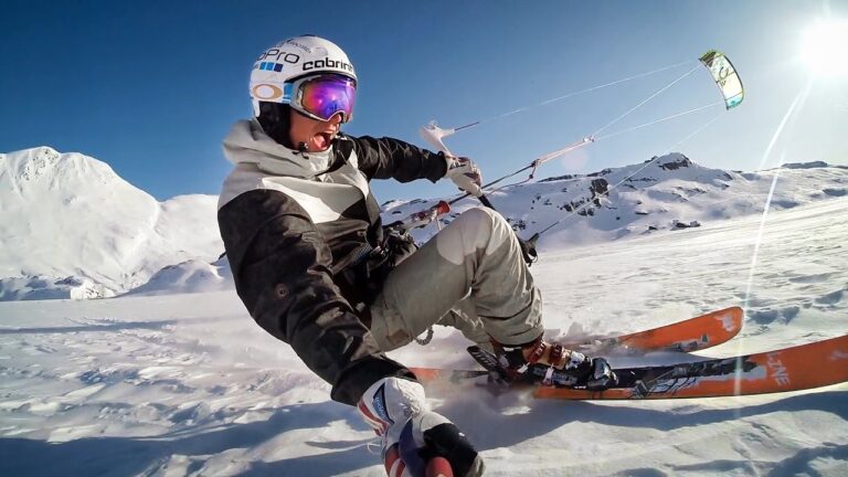 GoPro: Kite Skiing with Damion Leroy