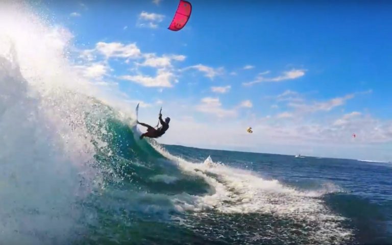 Afternoon Kitesurfing in Paradise