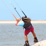 Kitesurfing Technique - Beach Start Front Roll