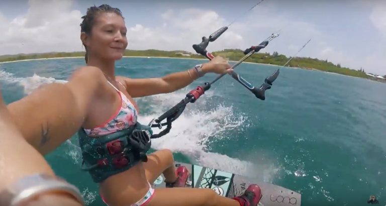 Kiteboarding: New Toys! Kite Boots & A Levitaz Kite Foil VLOG 28