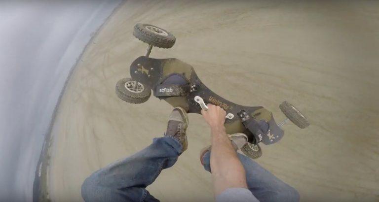 Kite Landboard 4 tricks In Row - powerkiter.fr