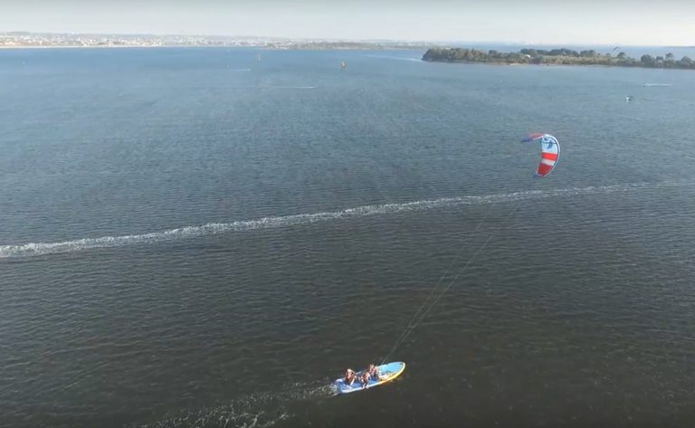 Monster SUP + KITE Session