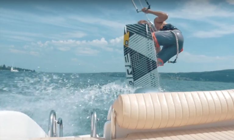 Kitesurfing Lake Constance - Europe Trip - Episode 1 With Ben Beholz HD