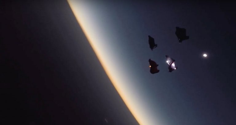 Marshall Miller's Full Solar Eclipse Wingsuit Flight