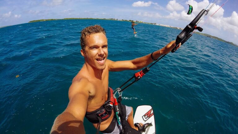 Kiteboarding: Kitefoiling Is AWESOME! VLOG 32