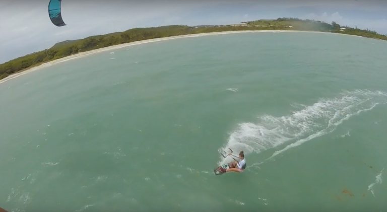 Kiteboarding in Hurricane Maria!? VLOG 43