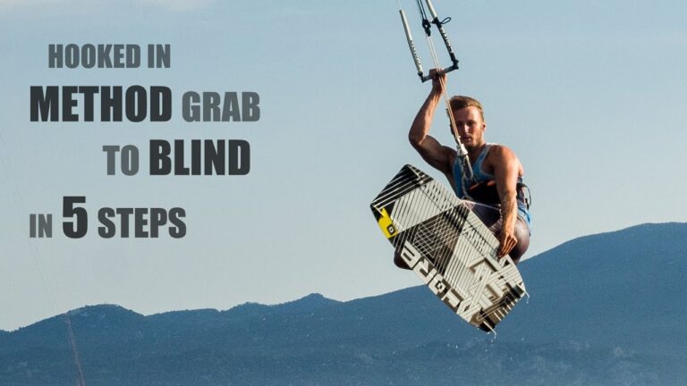 How To Do - Method Grab To Blind - Learn Kitesurfing - BOUCH