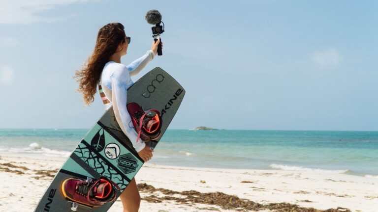 Kiteboarding in Funky Winds after Hurricane Irma! VLOG 4